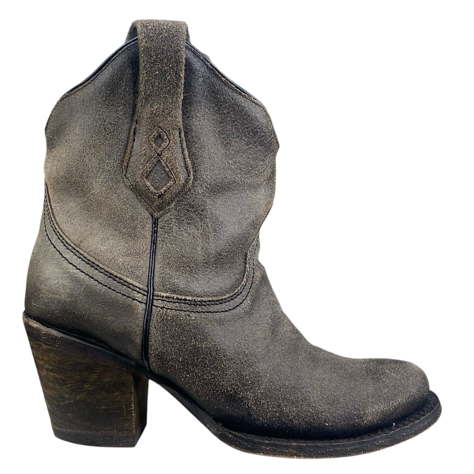 Corral Women’s Brown Short Western Cowgirl Boots Size Us 7